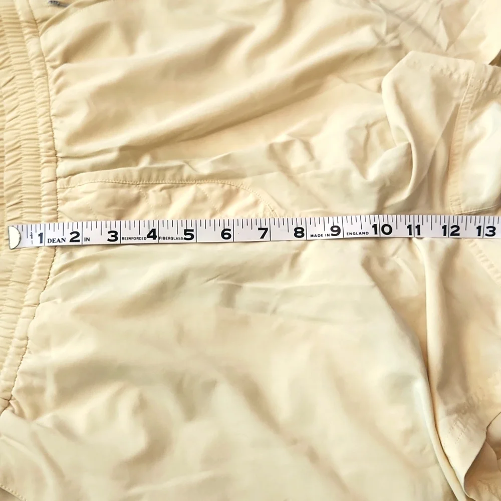 Outdoor Voices - Men's- Light Yellow and Gray Athletic Shorts - Size M - Picture 6 of 7